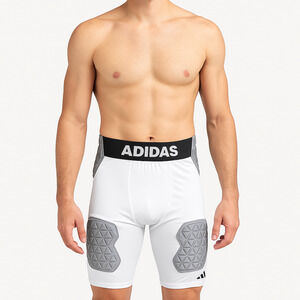 Adidas Mens Force Integrated Football Padded Griddle Compression Shorts Size 2XL